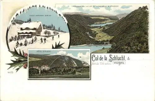 Col de la Schlucht - Litho -781266