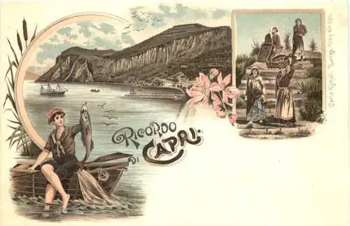 Ricodo di Capri - Litho - Verlag Carl Künzli -781438