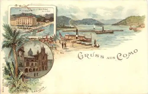 Gruss aus Como - Litho -781454