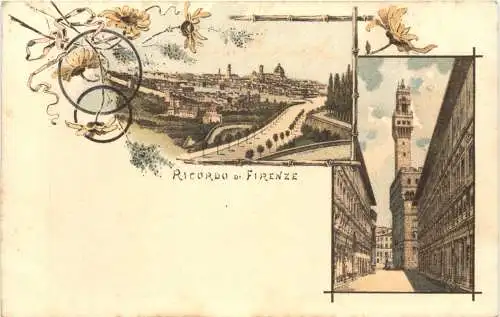 Ricordo di Firenze - Litho -781474