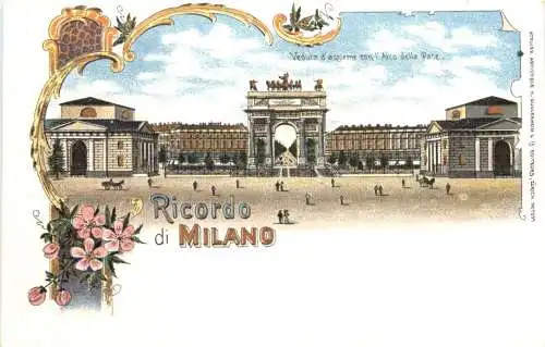 Ricordo di Milano - Litho -781558