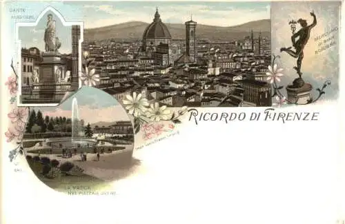 Ricordo di Firenze - Litho -781488