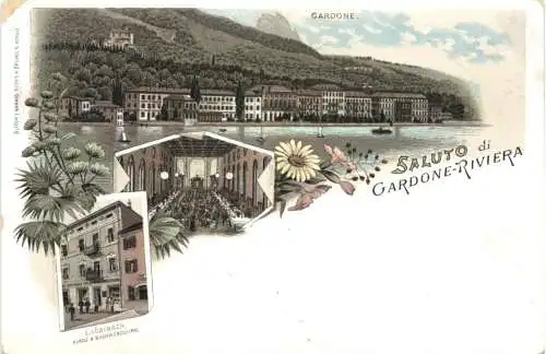 Saluto di Gardone Riviera - Litho -781516