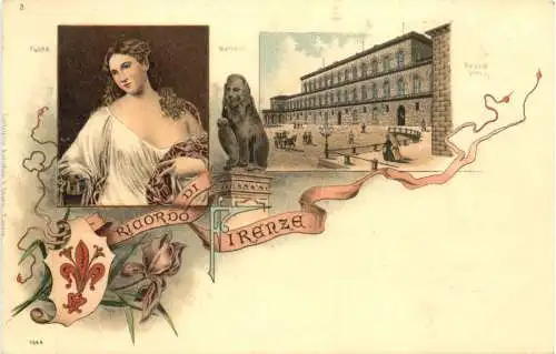 Ricordo di Firenze - Litho -781492