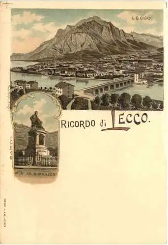 Ricordo di Lecco - Litho -781536