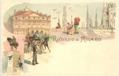 Ricordo di Milano - Litho -781556