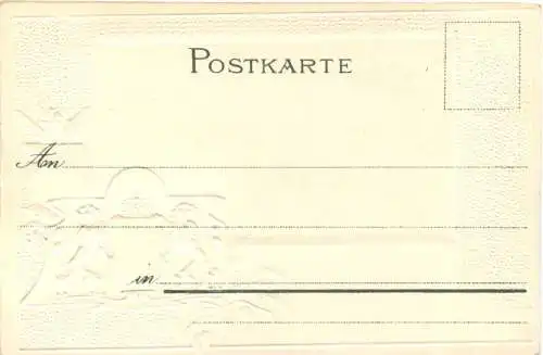 Strassburg - Litho - Prägekarte -781608