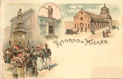 Ricordo di Milano - Litho -781552