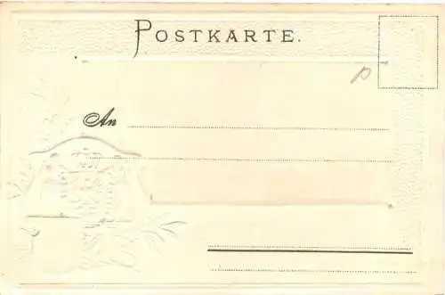 Wiesbaden - Litho - Prägekarte -781616