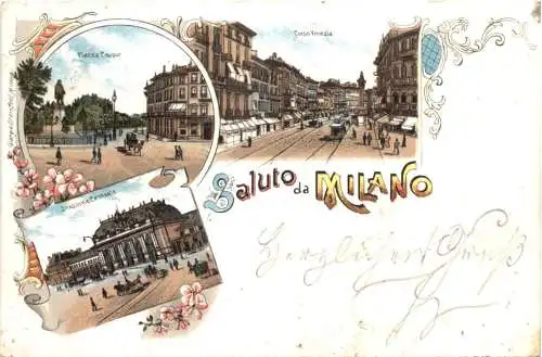 Saluto da Milano - Litho -781570