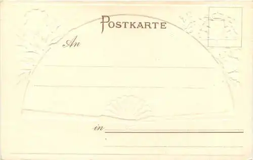 Gruss aus München - Litho Prägekarte -781654