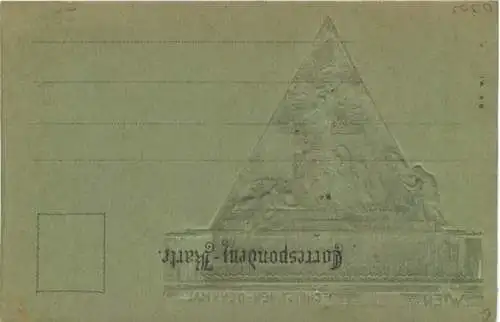 Wien - Christinen-Denkmal - Prägekarte -781674