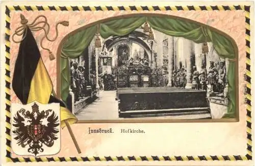 Innsbruck - Litho Prägekarte -781644