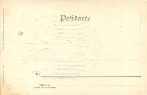 Köln - Alaaf Colonia - Litho - Prägekarte -781814