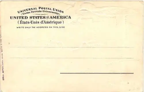 Briefmarken USA - Litho Prägekarte -781702