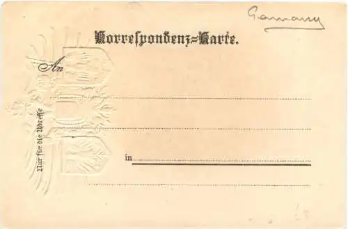 Meran - Litho Prägekarte -781650