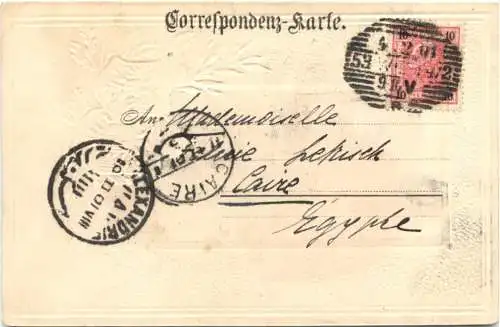 Wien - Litho Prägekarte -781670