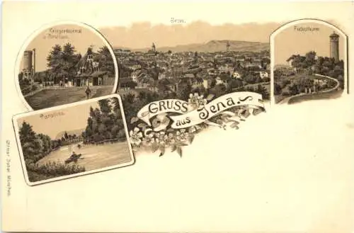 Gruss aus Jena - Litho -782048