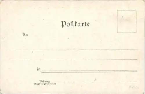 Eisenach - Hotel zum Rautenkranz - Litho -782030