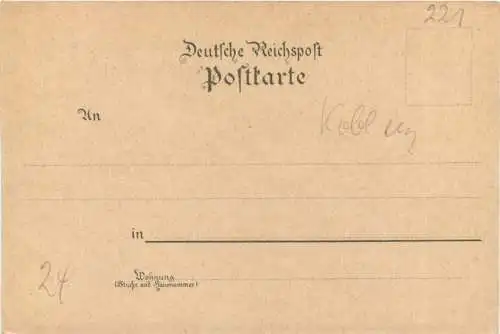 Gruss aus Arenberg - Litho - Koblenz -781966