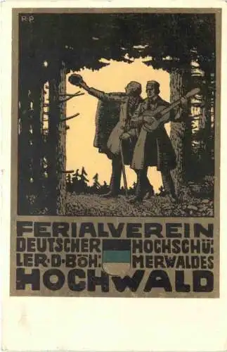 Hochwald - Ferialverein Deutscher Hochschüller Böhmerwald - Studentika -782104