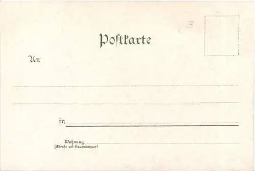 Gruss von der Wiesbaden - Litho -782072