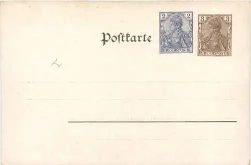 Neujahr Jahreszahl 1901 - Privatganzsache -782280