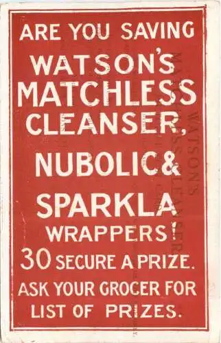 Werbung Watsons Matchless Cleanser -782364