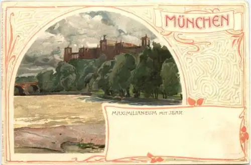 München - Maximilianeum - Litho -782400