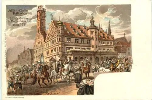 Rothenburg o. T. - Tillys Einzug 1631 -782386