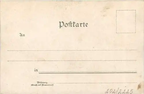 Gruss aus München Bier Fahrrad - Litho -782478