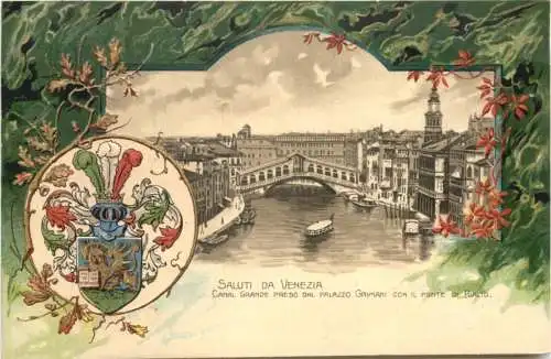 Saluti da Venezia - Litho -782528