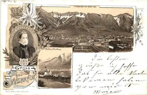 Gruss aus Innsbruck - Litho -782594