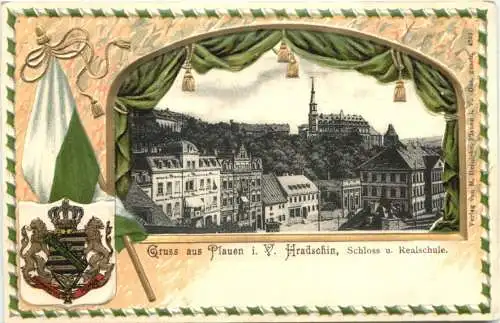 Gruss aus Plauen - Litho -782548