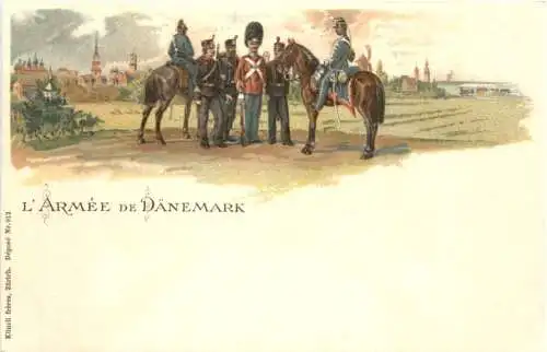 Armee de Dänemark - Litho -782492