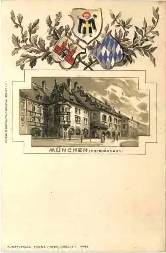 München Hofbräuhaus - Litho -782628