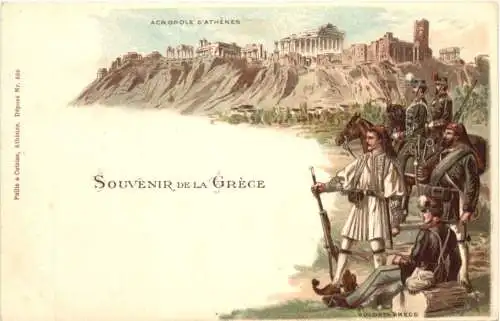 Souvenir de Grece - Litho -782526