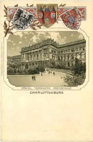 Charlottenburg - Techn. Hochschule - Litho -782566