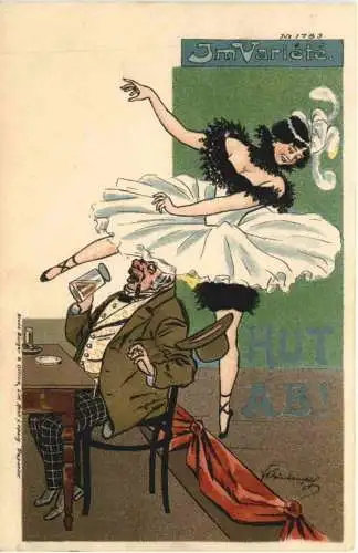 Im Variete - Hut Ab - Litho -782682