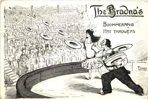 Zirkus - The Bradnas - Boomerang Hat Throwers -782736