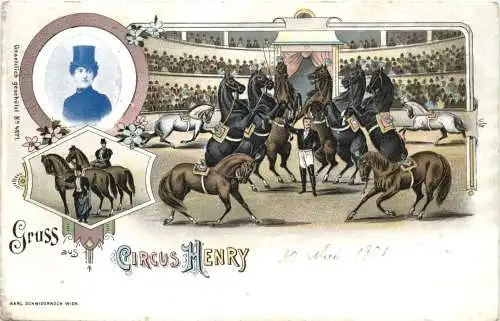 Gruss aus Circus Henry - Litho -782796