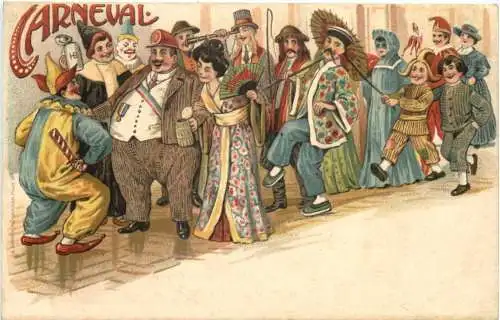 München - Carneval - Litho -782770