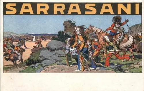 Zirkus - Sarrasani - Indianer -782870