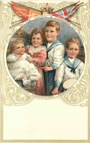 Children of the Prince of Wales - Litho -782928