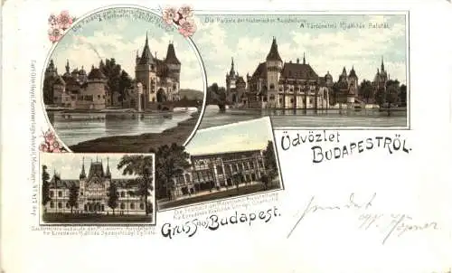 Gruss aus Budapest - Litho -782998