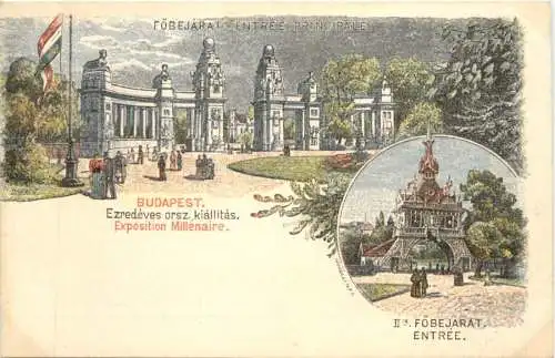 Budapest - Litho - Ganzsache -783004