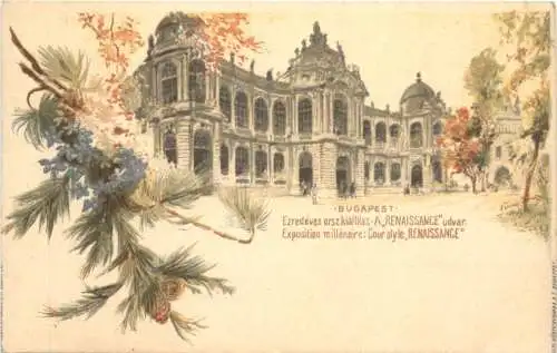 Budapest - Litho - Ganzsache -783010