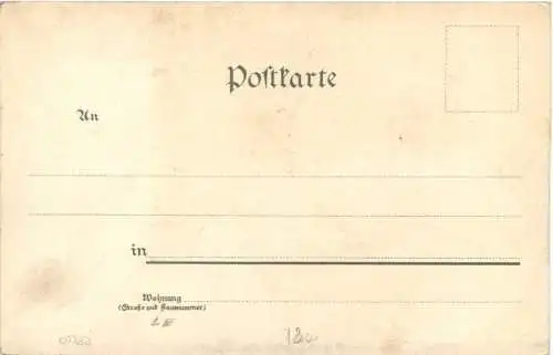 Deutscher Heilgrusse - Bismarck - Litho -783116