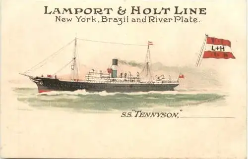 Lamport & Holt Line - SS Tennyson -783142