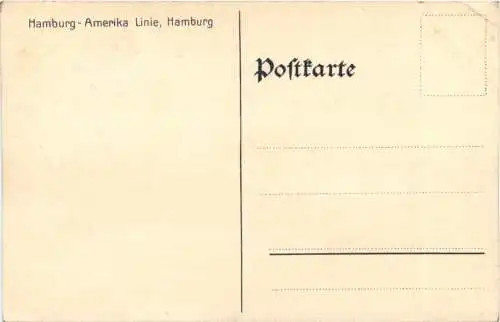 Hamburg Amerika Linie - Dampfer Cleveland - Litho -783232